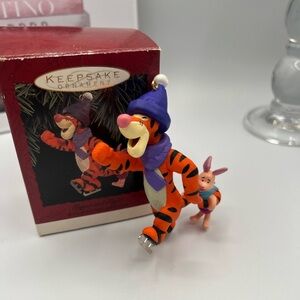 Hallmark Keepsake Tigger and Piglet Ornament - 1993